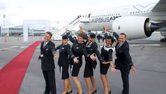 Finnair's A350 flies to Asia