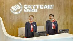 Photos: new SkyTeam lounge in Dubai