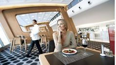 Winter tasting menu - Qantas First Lounge