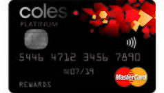 Coles Rewards Platinum Mastercard