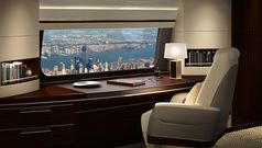 The world's largest airplane window