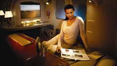Emirates first class gets cosy