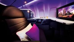 Virgin Australia A330 business class, Melbourne-HK