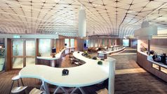 Hong Kong Airlines' Club Autus business lounge
