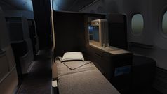 Lie-flat business class in a Boeing 737?