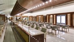 Emirates business class lounge, Dubai Concourse B