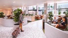 Qantas' new Perth transit lounge