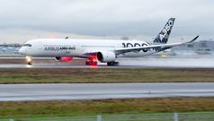 Flying on Airbus' A350-1000 test aircraft