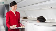 Cathay's new business class dining concept