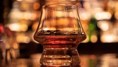 Five bespoke whisky and gin glasses