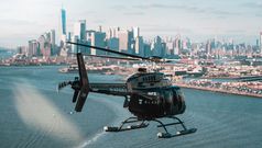 AA helicopter transfers, private terminal access