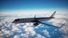 Four Seasons Airbus A321LR private jet