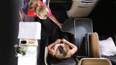 Qantas upgrades business class breakfast
