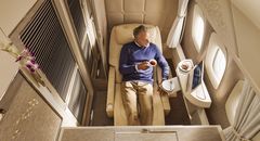 Emirates' Boeing 777 first class private suites