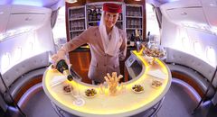 Behind the design and evolution of Emirates' Airbus A380 bar