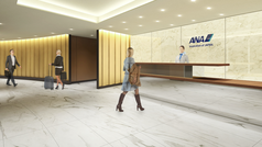 ANA's new business class lounge at Tokyo's Narita Airport