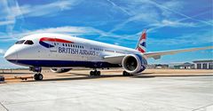 British Airways' first Boeing 787-10 makes its debut 