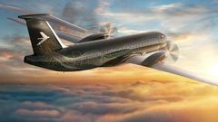 Embraer reveals sleek next-gen turboprop