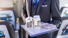 Alaska Airlines replaces bottled water with &lsquo;boxed water&rsquo;