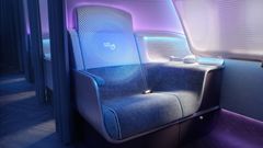 These business class seats clean and sanitise themselves
