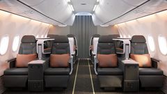 Singapore Airlines Boeing 737 MAX business class