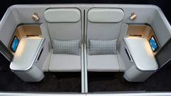 The super-wide seat turns business class into &lsquo;cuddle class&rsquo;
