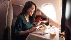 This SQ business class seat is more like mini-first class