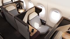 Up close with Qantas&rsquo; all-new A350 business class