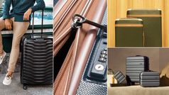 Travel in style with this premium checked luggage