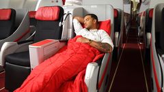 How to make an ‘angled’ business class bed more comfortable