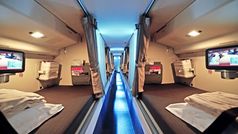 Lofts and bunk beds: ‘secret’ cabin crew rest compartments