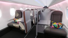 This new airline has no economy seats, overhead luggage bins