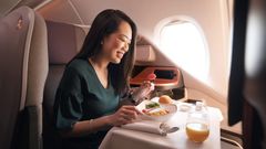 Singapore Airlines’ new Australian first, business menu