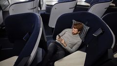 Qantas brings non-reclining business class to Bangkok