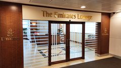 Emirates Brisbane first, business class lounge
