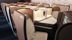 Cathay brings new Aria Suite business class to Melbourne
