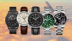 These luxury watches are perfect for the frequent flyer