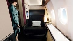 Swiss launches new A350 first, business class