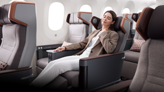 Eva Air&rsquo;s roomy new 787 premium economy seat