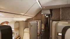 Emirates reveals new 777X business class, lounge
