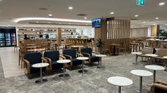 Review: Qantas&rsquo; temporary SYD T1 business class lounge