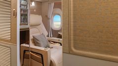 Emirates plans private en suite bathrooms for first class