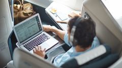 Practical tips for working during a flight