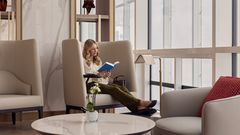 Emirates’ elegant new lounge design closes the gap