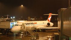 QantasLink Boeing 717 economy class