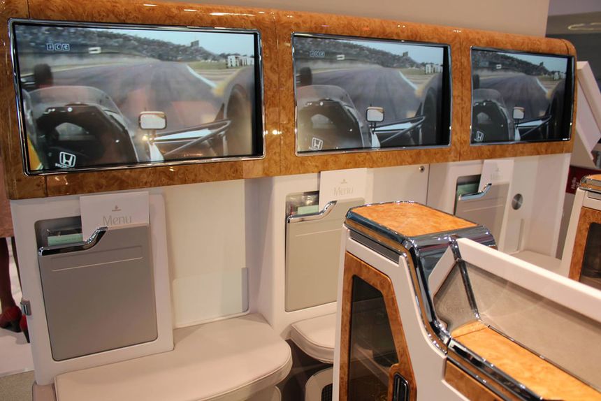 23 inch video screens: the next best thing to inflight IMAX? Jacob Molin