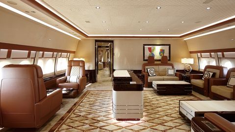 Photos: inside Trump&rsquo;s new Air Force One 747