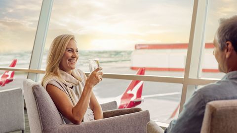Qantas: new rules for sharing lounge passes from this week