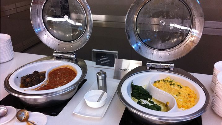 Inside Sydney Airport's revamped Qantas Business Lounge