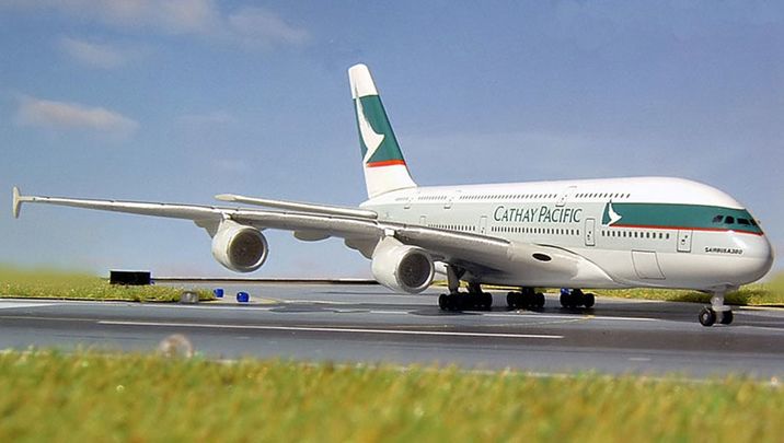 Cathay Pacific hasn't ruled out the A380